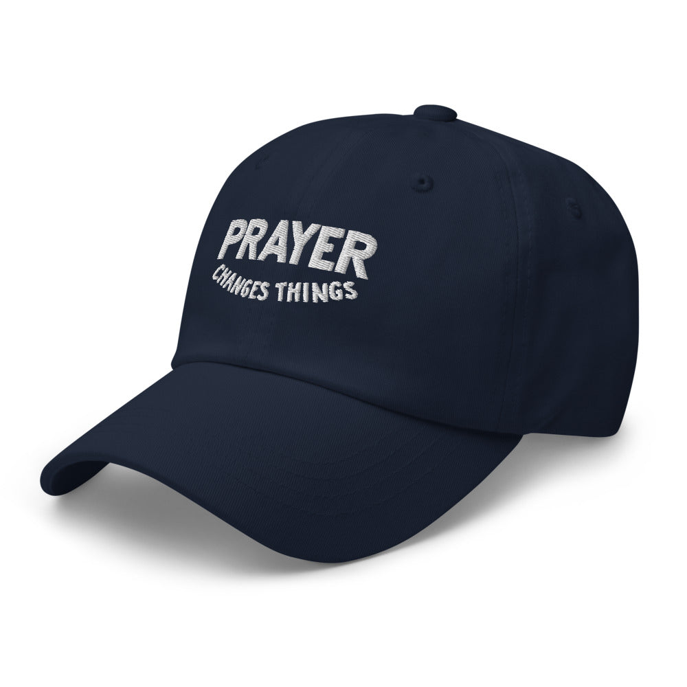 
                  
                    Load image into Gallery viewer, Prayer Changes Things Steve Harvey Blue Hat
                  
                