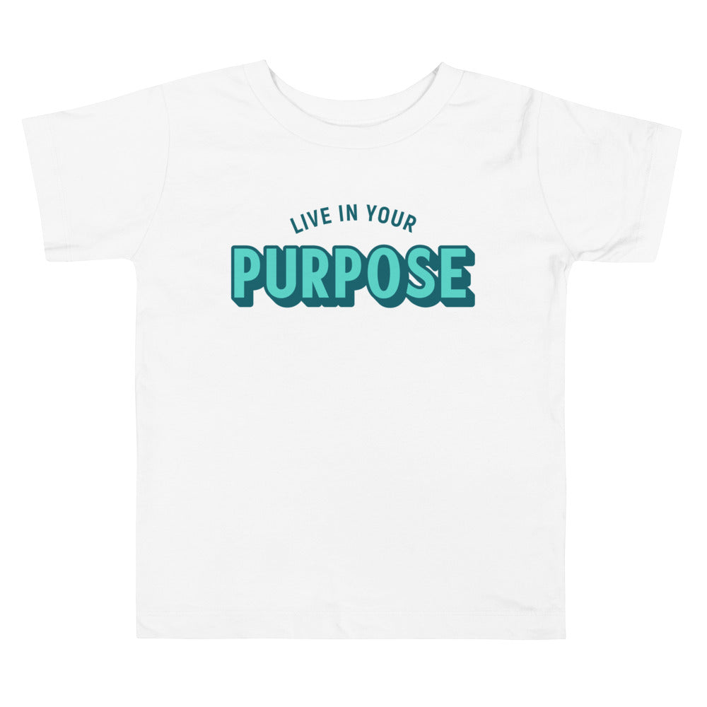 Retro Purpose Limited Edition Design Toddler T-Shirt