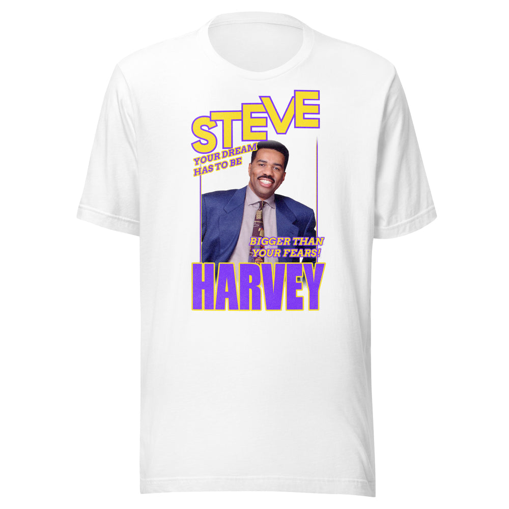 
                  
                    Load image into Gallery viewer, Dream Big Steve Harvey Unisex T-Shirt
                  
                