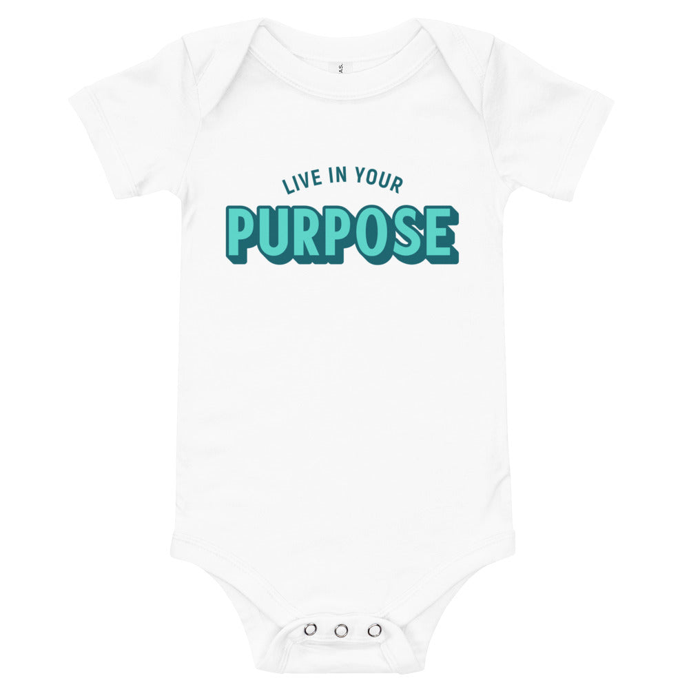 Retro Purpose Design Baby Onesie