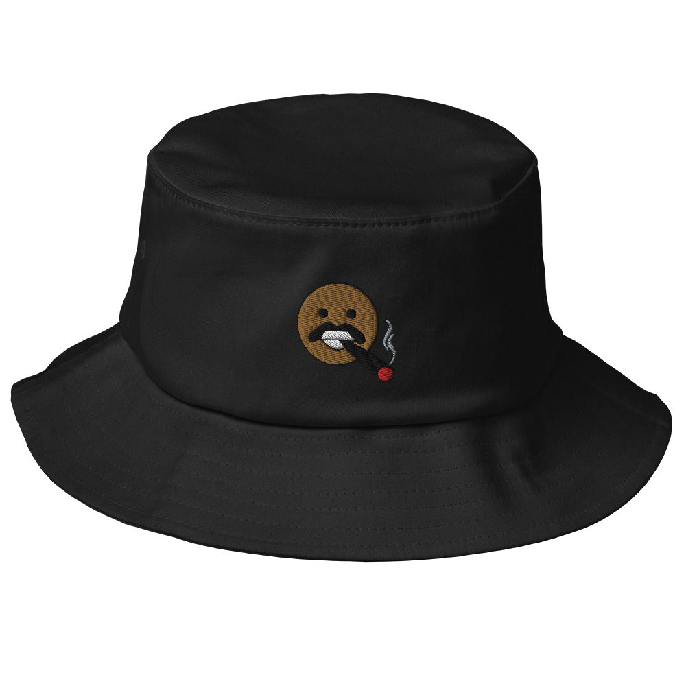 
                  
                    Load image into Gallery viewer, Steve Relaxin’ Emoji Old School Bucket Hat
                  
                