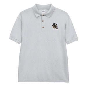 
                  
                    Load image into Gallery viewer, Steve Playin’ Emoji Embroidered Polo Shirt
                  
                