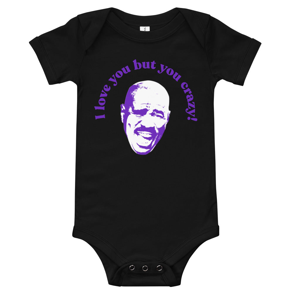 
                  
                    Load image into Gallery viewer, You Crazy Steve Harvey Baby Onesie
                  
                