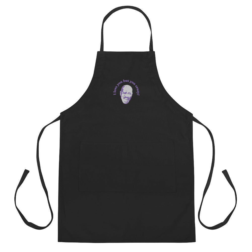 
                  
                    Load image into Gallery viewer, You Crazy Steve Harvey Embroidered Apron
                  
                