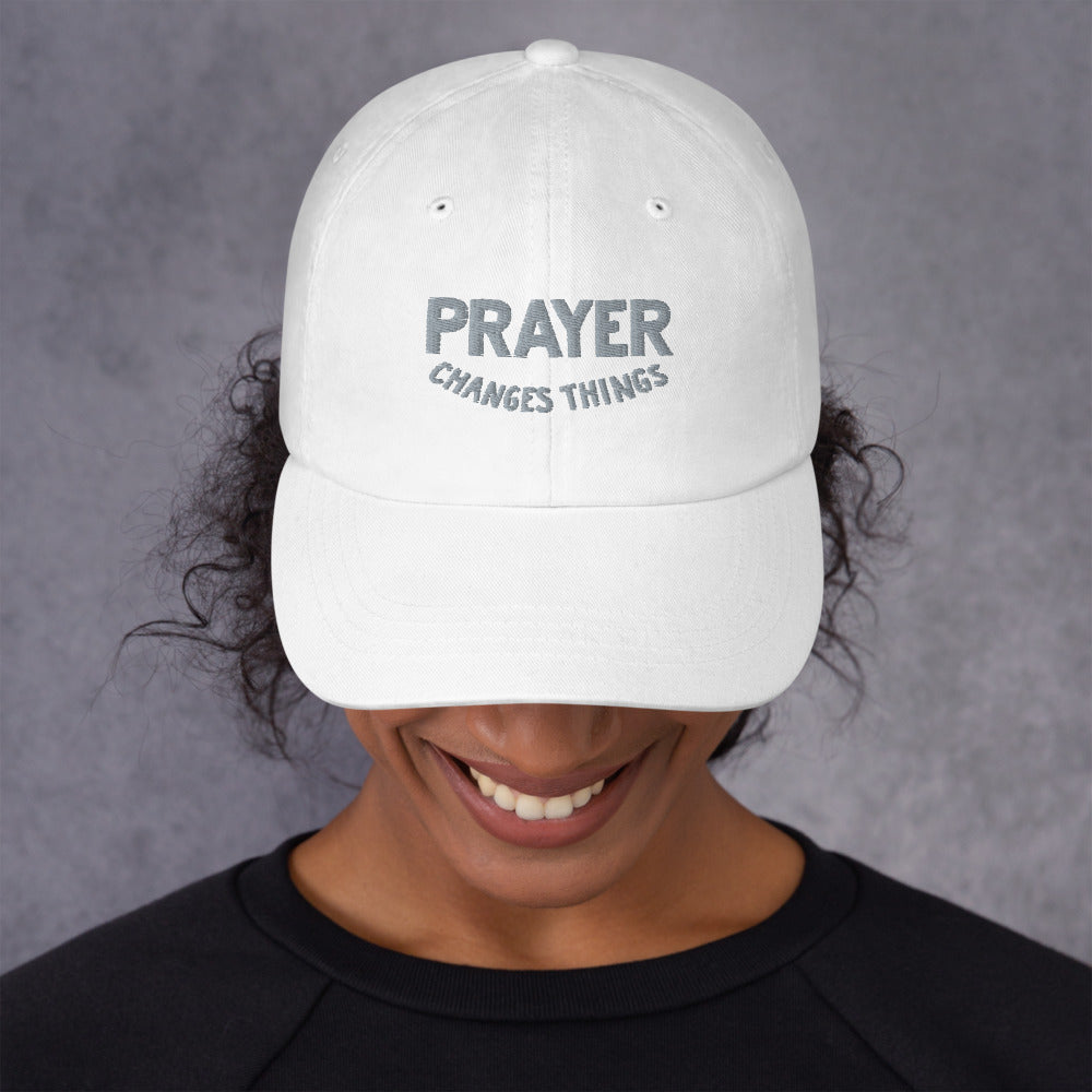 
                  
                    Load image into Gallery viewer, Prayer Changes Things Hat
                  
                