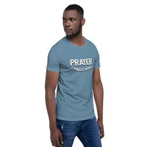 
                  
                    Load image into Gallery viewer, Prayer Changes Things Unisex T-Shirt
                  
                
