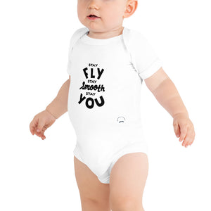 
                  
                    Load image into Gallery viewer, Steve Harvey Stay Fly Onesie
                  
                