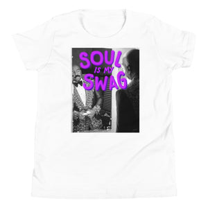 
                  
                    Load image into Gallery viewer, Steve Harvey Soul is my Swag Youth T-Shirt
                  
                