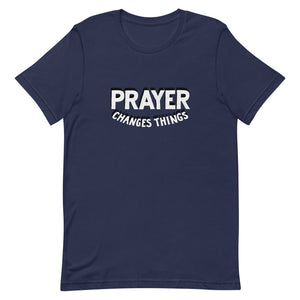 
                  
                    Load image into Gallery viewer, Prayer Changes Things Unisex T-Shirt
                  
                
